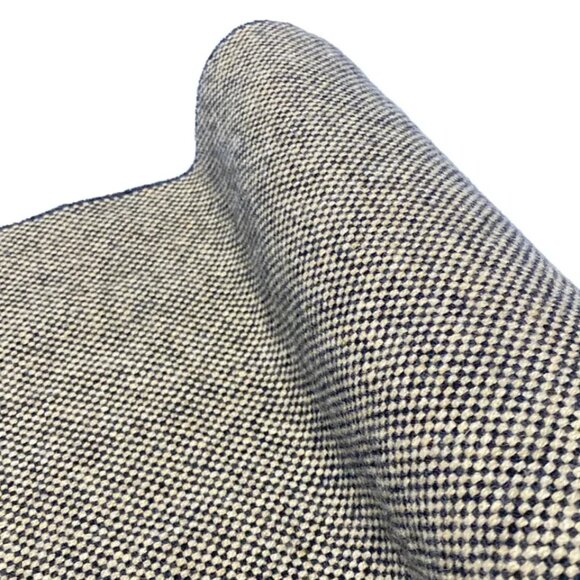 HERMES - Dark Brown Light Brown Cashmere Scarf 587-082025 - Picture 3 of 4